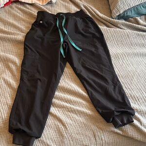 Figs Black Scrub Pants